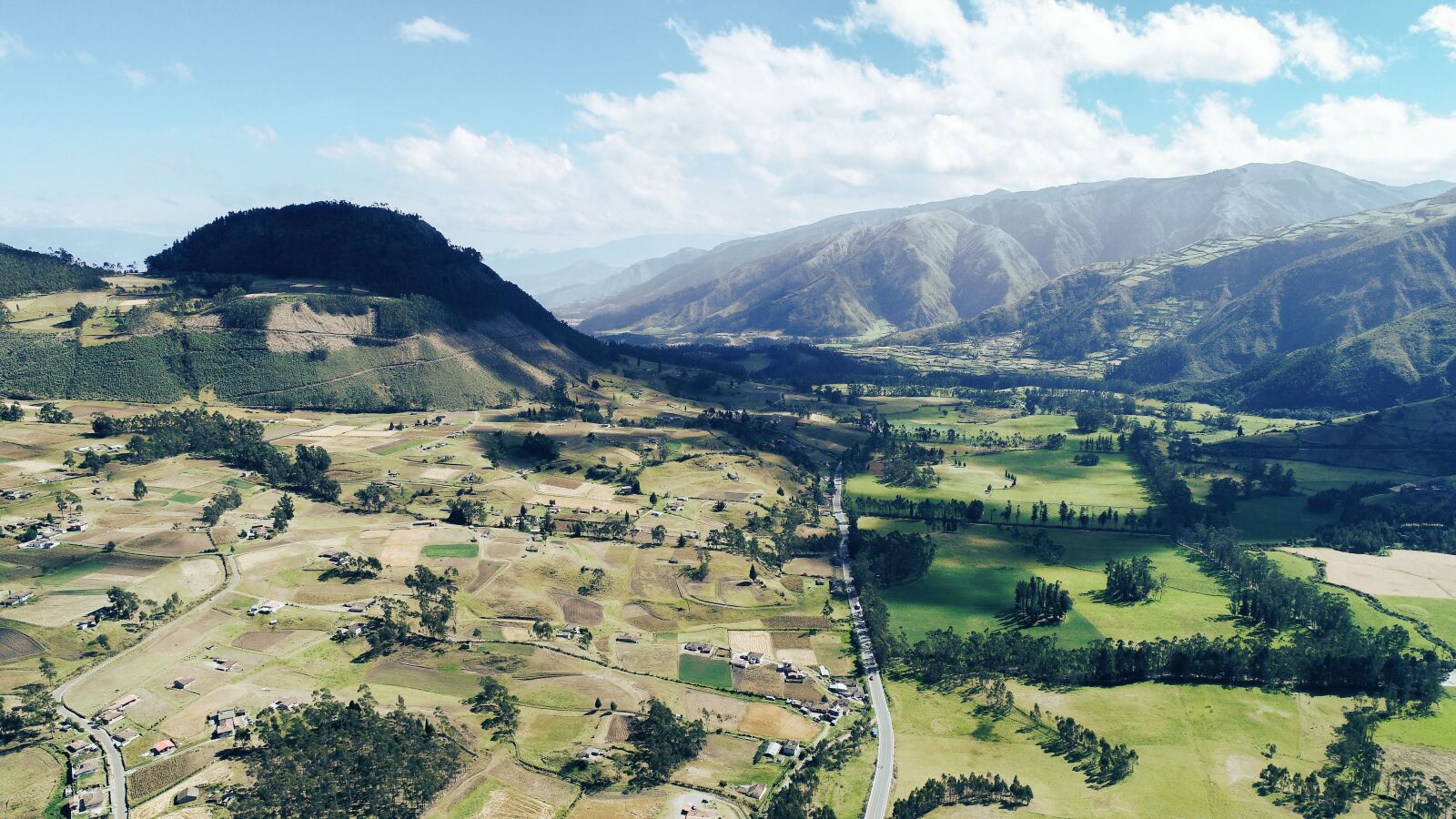 DJI FC6310 sample photo. Ibarra, zuleta, ecuador photography