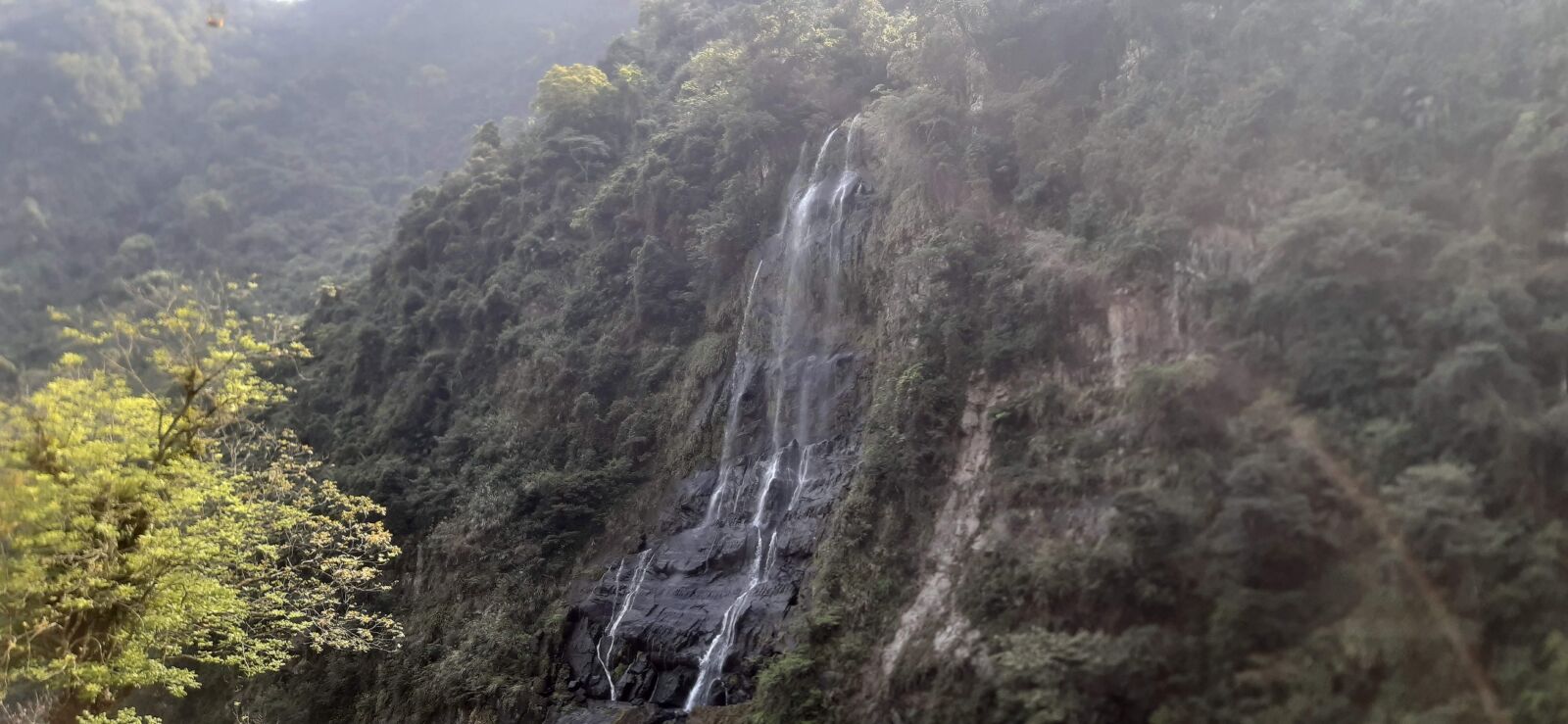 Samsung Galaxy A30 sample photo. Waterfall, maintain, nature photography