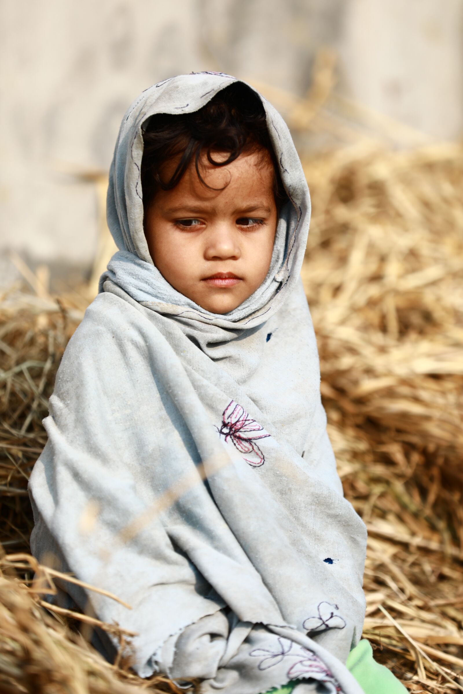 Canon EOS 5D Mark IV sample photo. Poor kid, cute girl photography