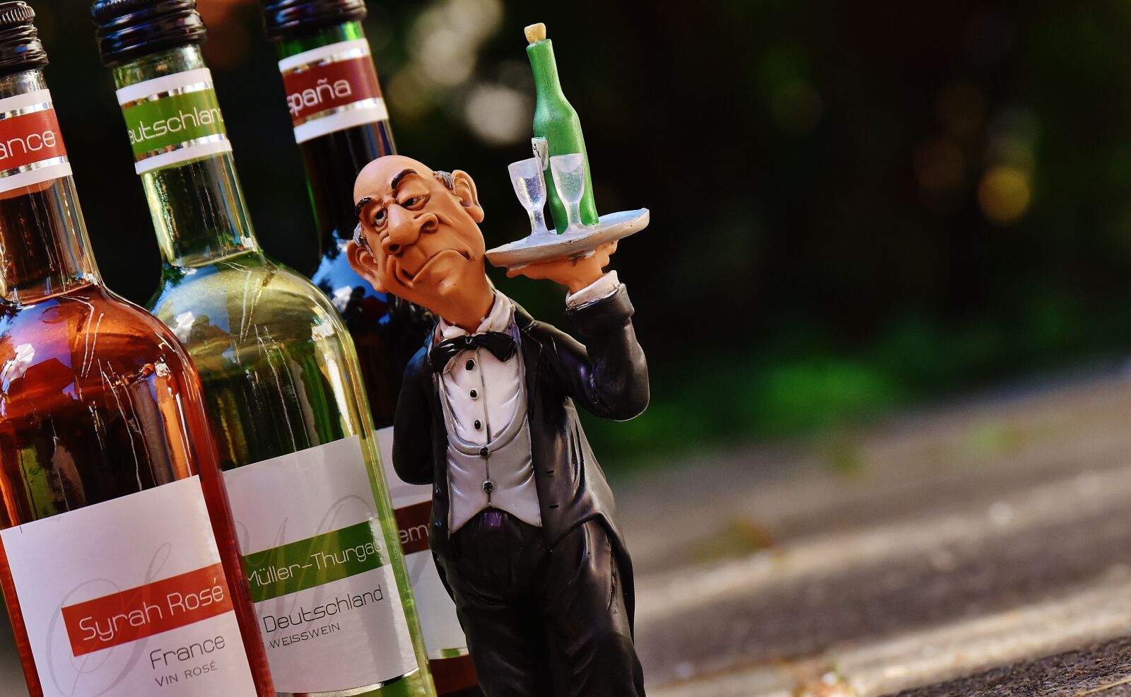 Nikon D7200 sample photo. Waiter, wine, serve photography