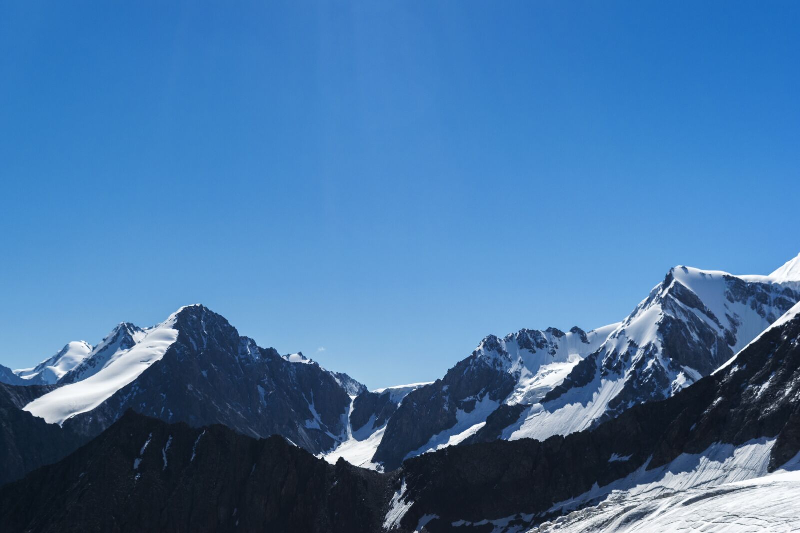 Nikon D5300 sample photo. Mountains, tianshan, snow photography