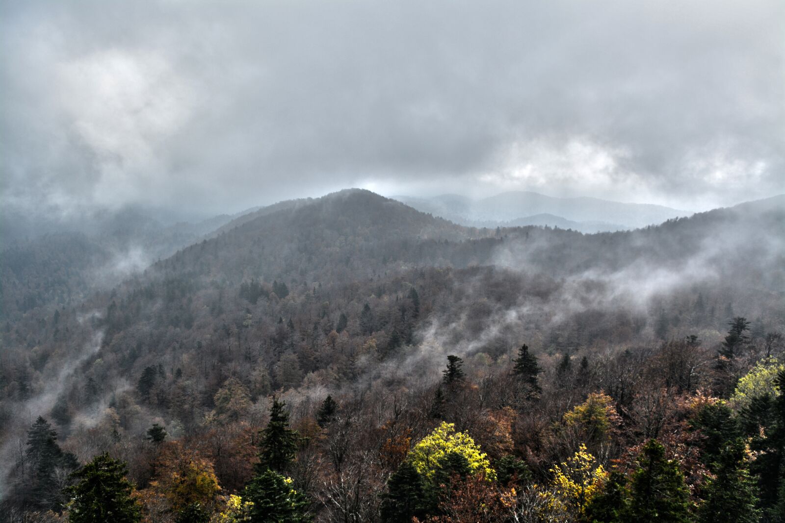 Nikon D5200 sample photo. Landscape, fog, nature photography