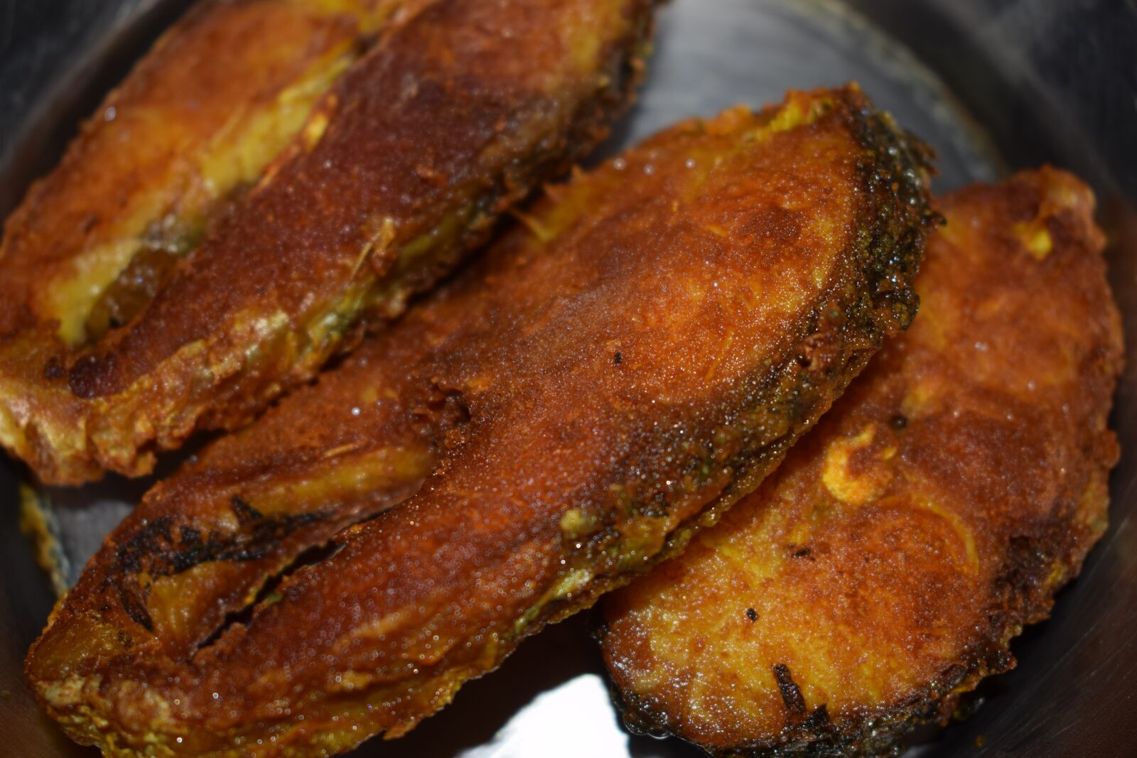Nikon D3300 sample photo. Fish, fry, food photography
