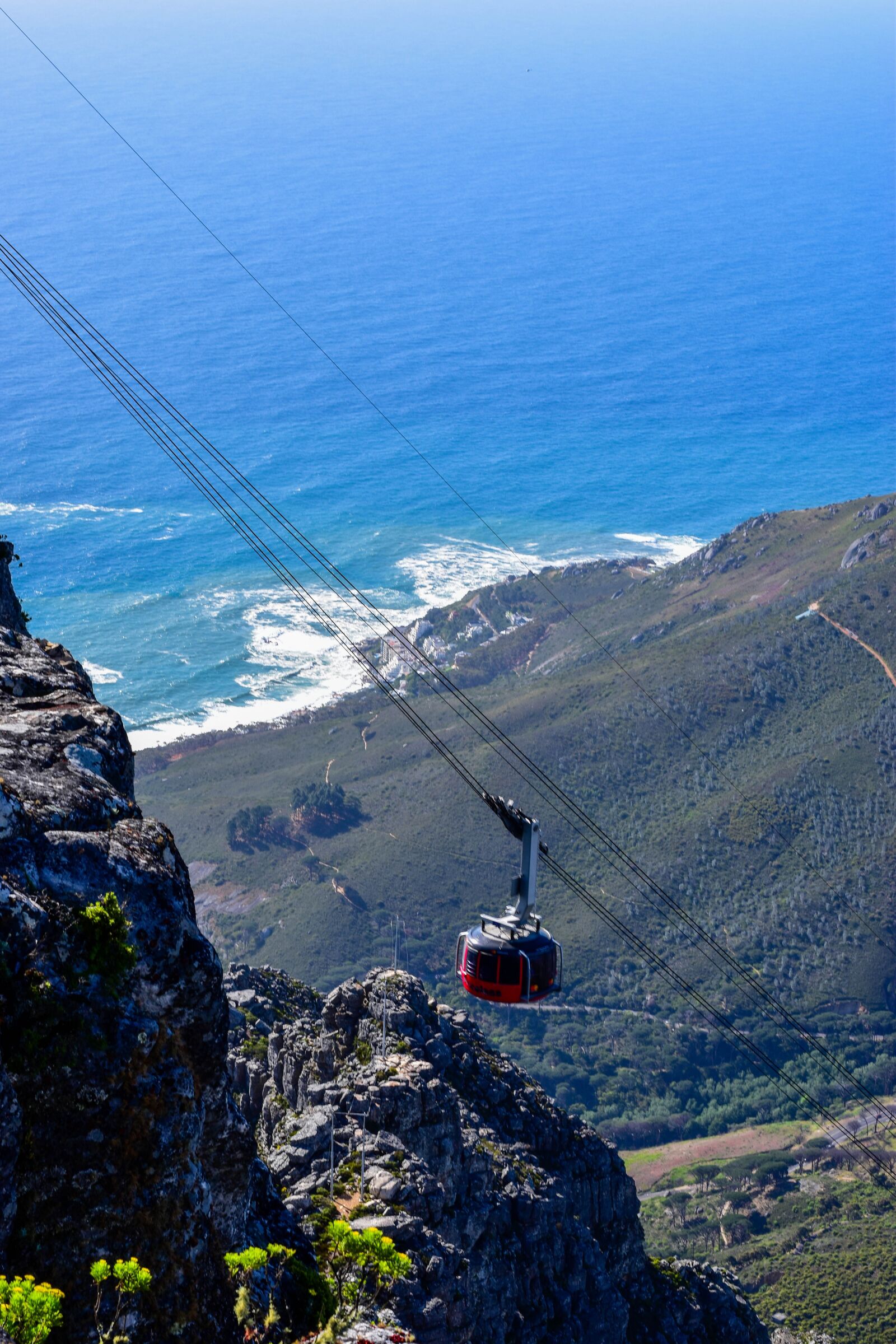Nikon D5500 sample photo. Aerial from table mountain photography