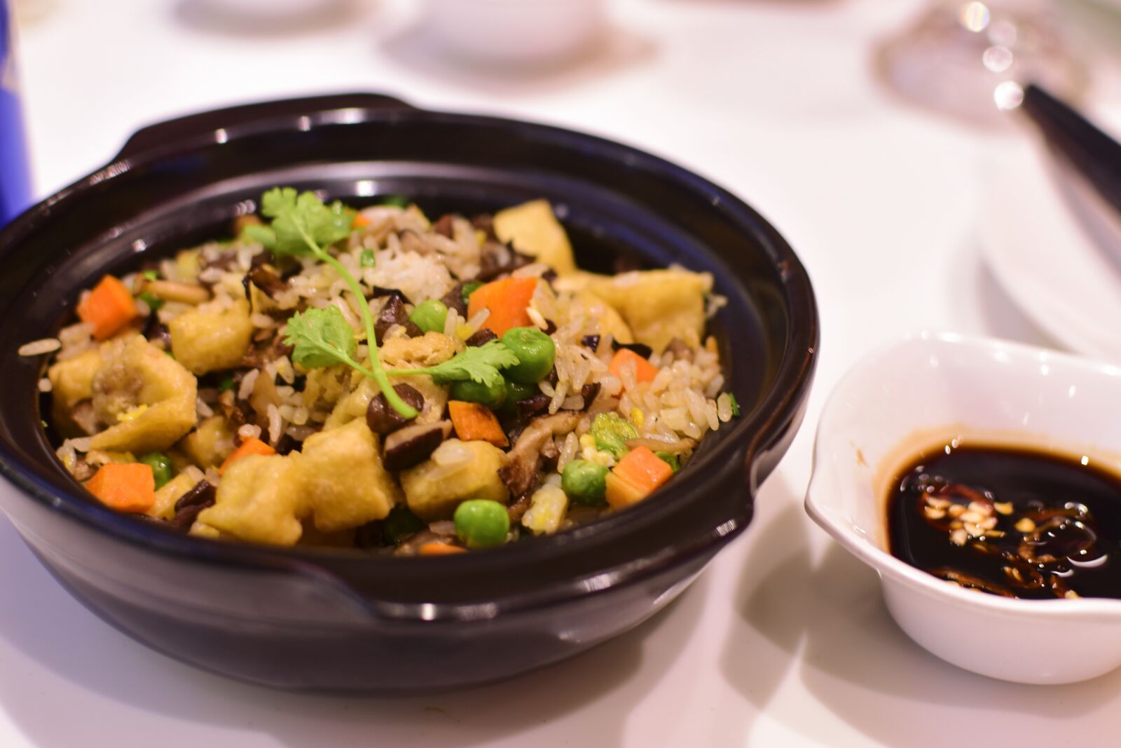 Nikon D3400 sample photo. Clay pot rice, the photography