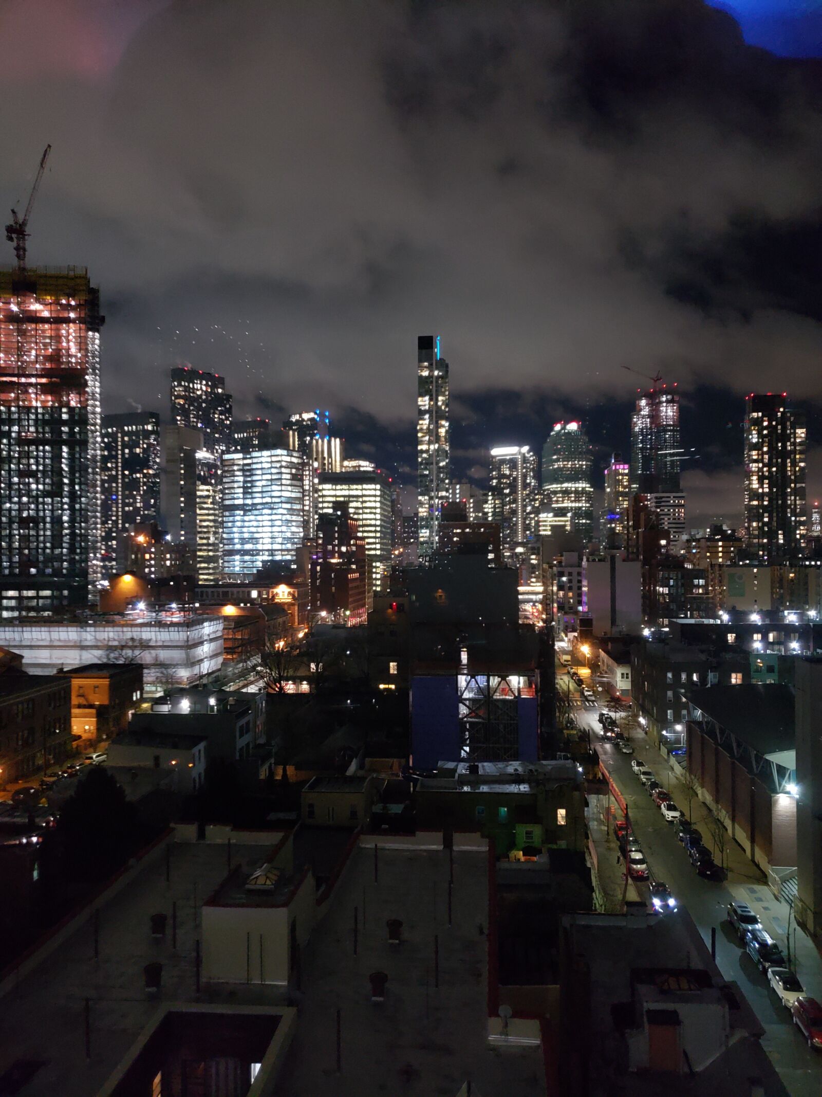 Samsung Galaxy S9+ sample photo. Night, newyork, city photography