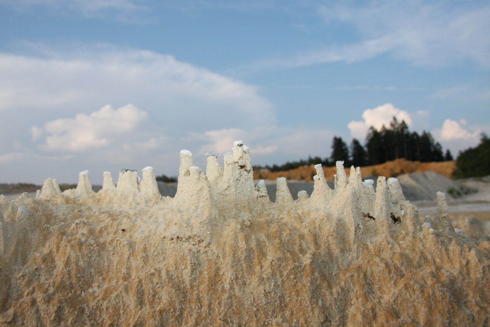 Canon EOS 40D sample photo. Kaolin, sand, nature photography
