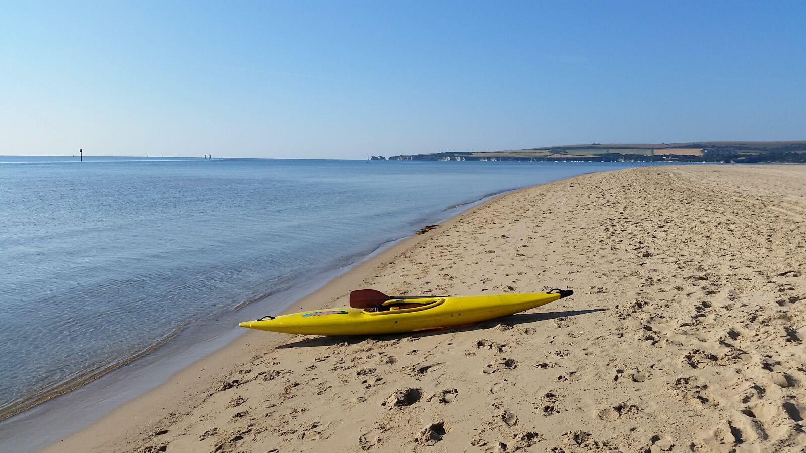 Samsung Galaxy S5 sample photo. Kayak, beach, england photography