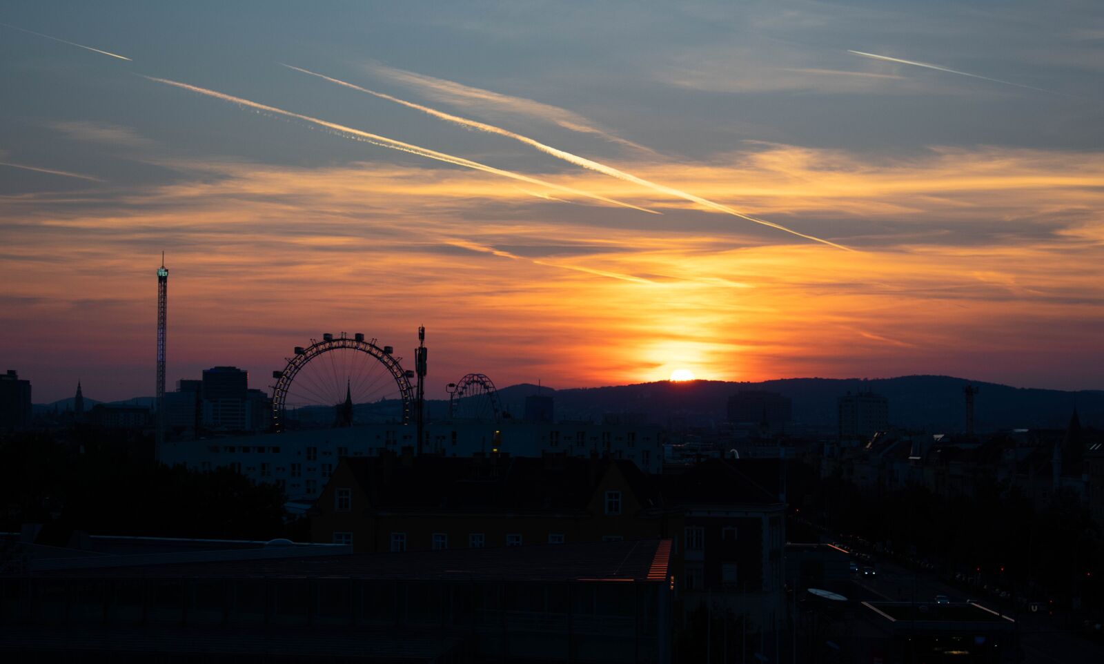 Nikon D3400 sample photo. Vienna, austria, ferris wheel photography