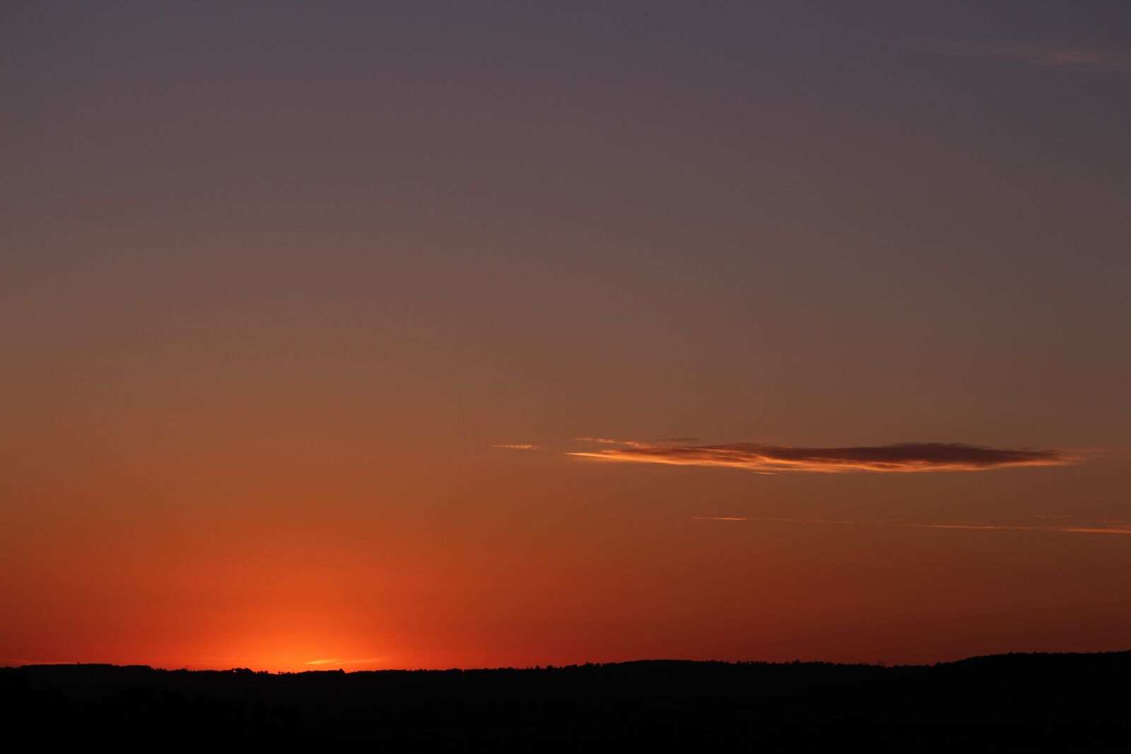 Canon EOS 700D (EOS Rebel T5i / EOS Kiss X7i) + Canon EF-S 55-250mm F4-5.6 IS STM sample photo. Sunset, summer, nature photography