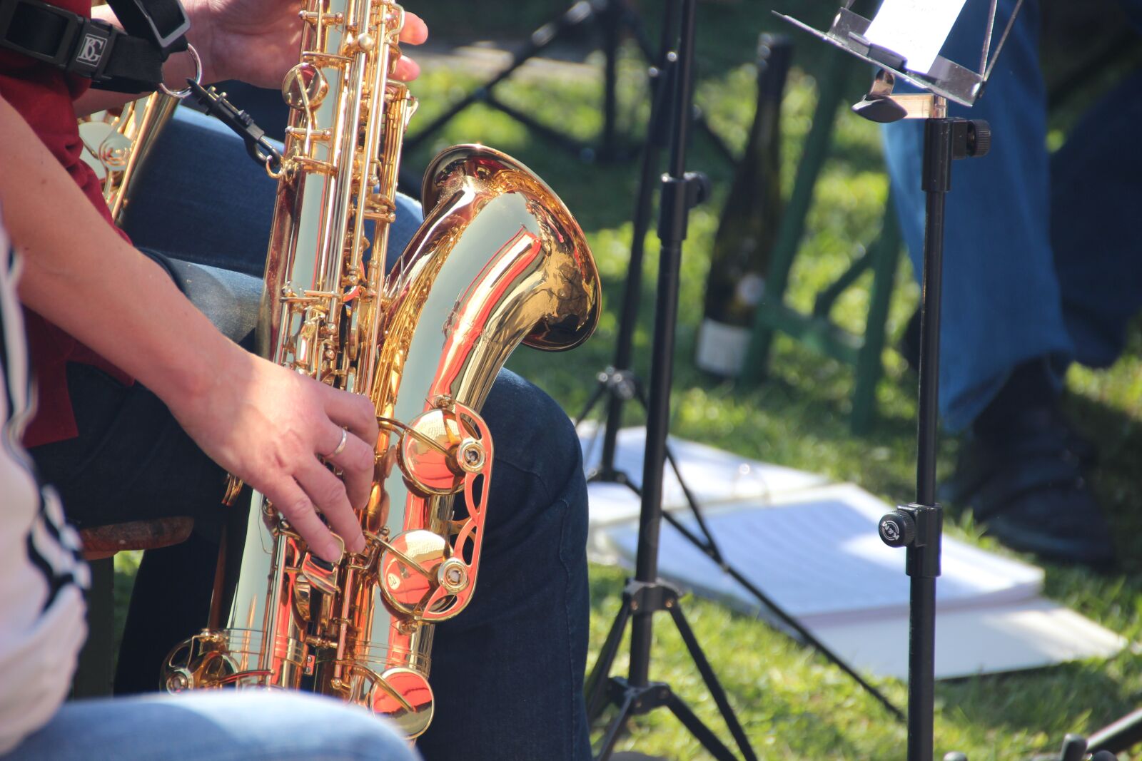 Canon EOS 600D (Rebel EOS T3i / EOS Kiss X5) sample photo. Saxophone, music, concert photography