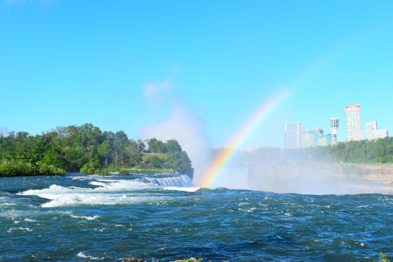 Nikon D5500 sample photo. Niagara, falls, water photography