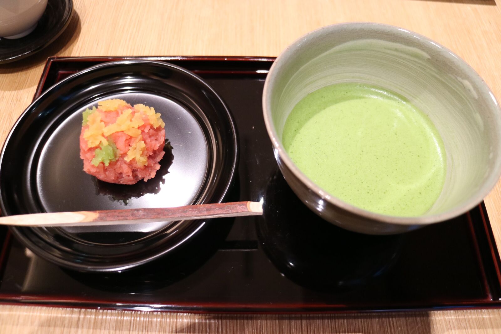 Canon EOS M3 sample photo. Japanese-style confection, japanese tea photography