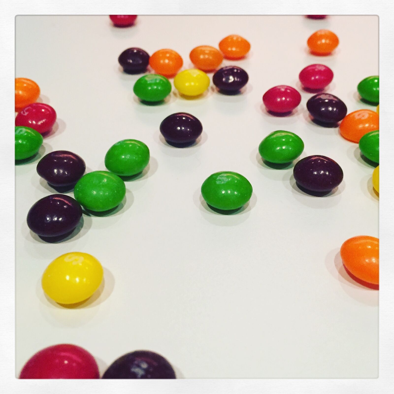 Apple iPhone 6 sample photo. Candy, skittles photography