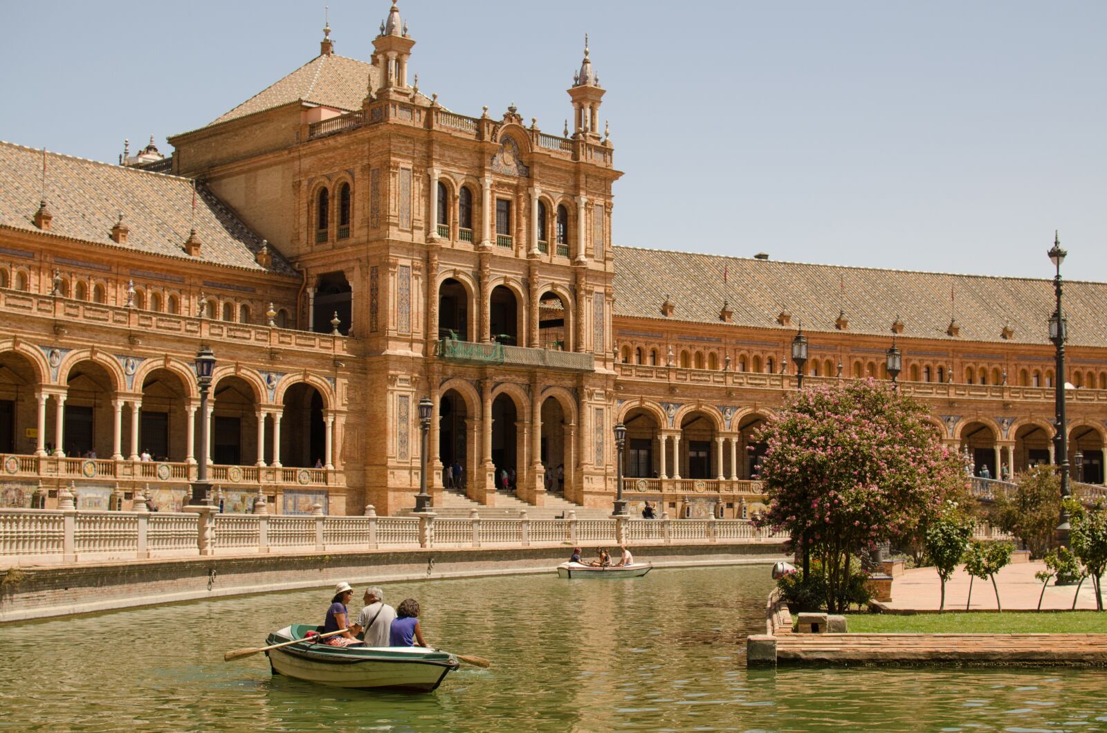 Nikon D5100 sample photo. Seville, plaza espanya, landmark photography