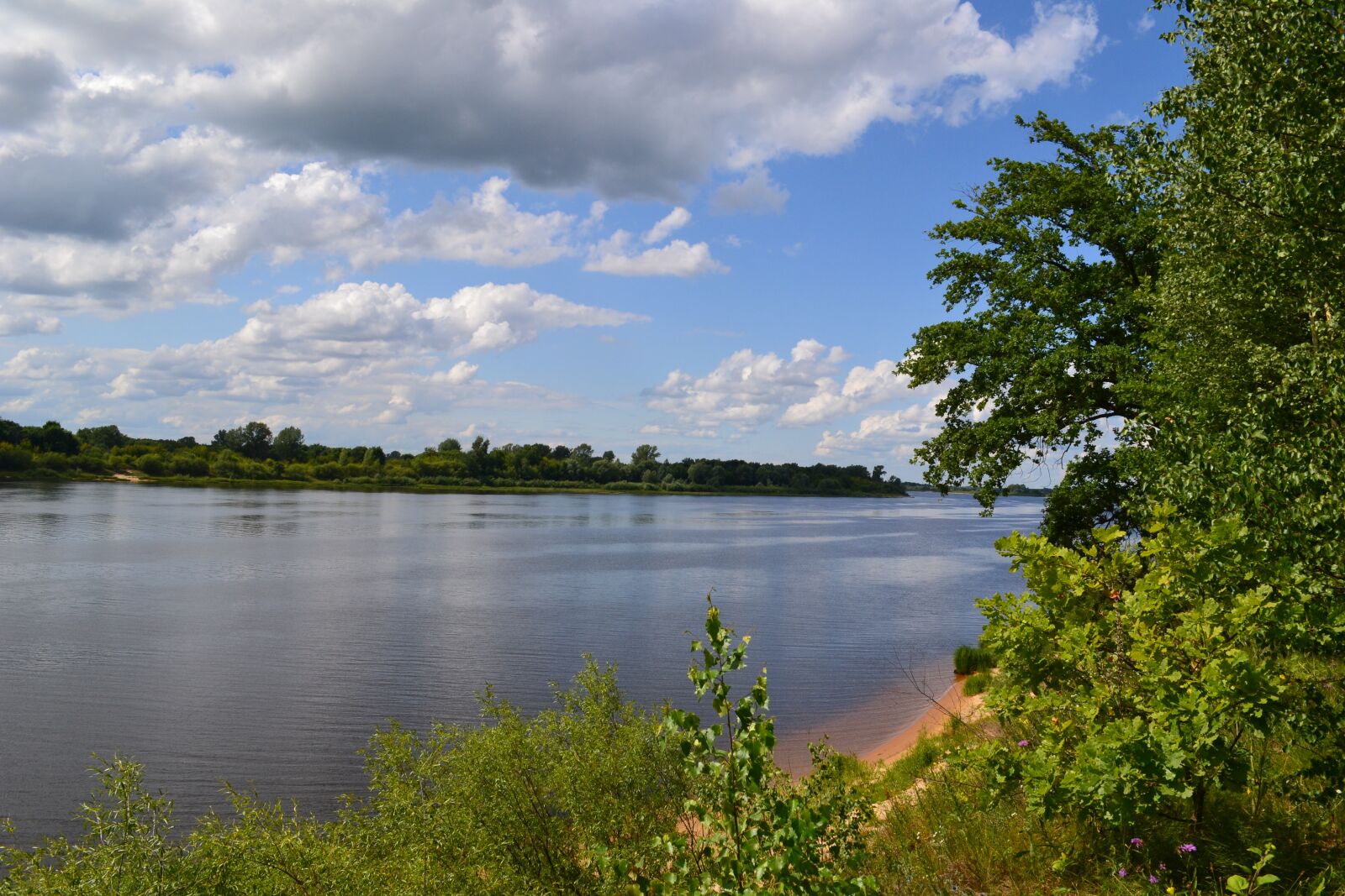 Nikon D3100 sample photo. Sky, beach, river photography