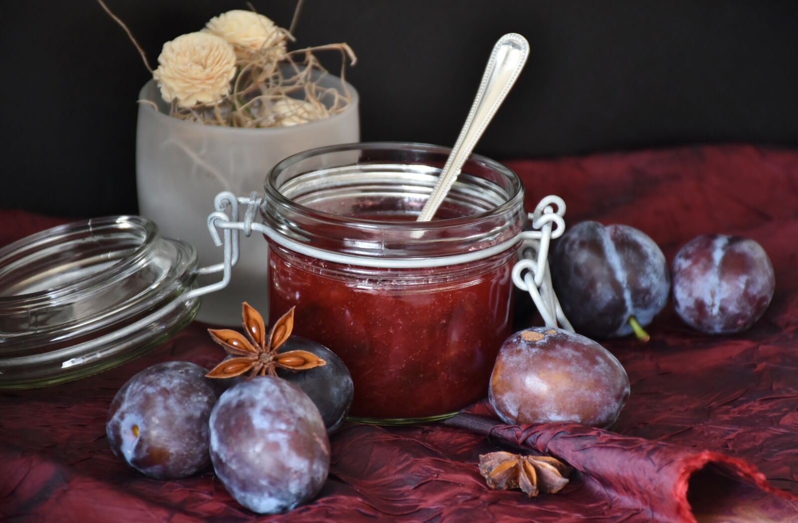 Nikon D7200 sample photo. Plums, fruit, jam photography