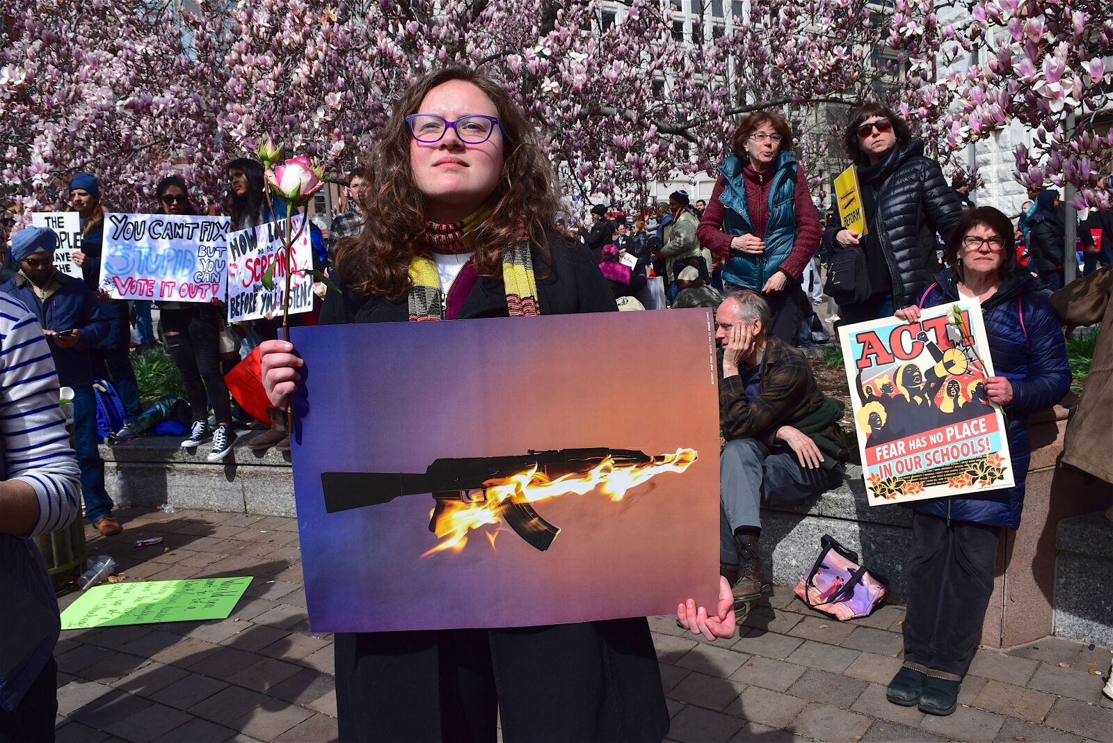 Nikon D3300 sample photo. Protest, sign, demonstration photography
