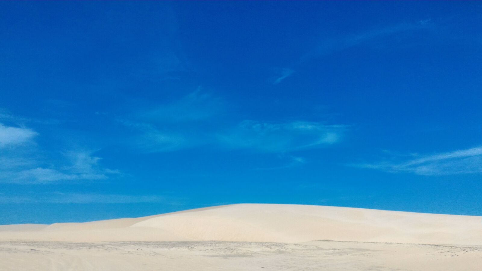 ASUS ZenFone 2 (ZE551ML) sample photo. Blue sky, sand, cloud photography