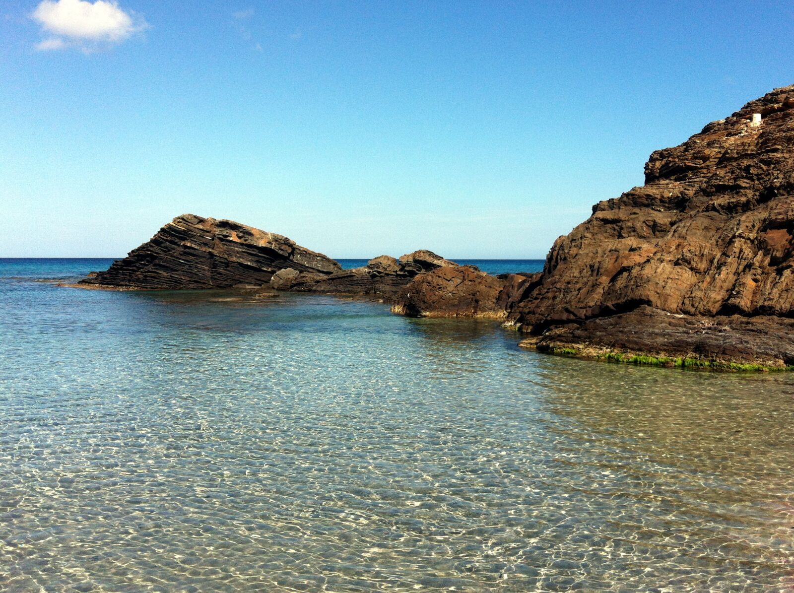 Apple iPhone 4 sample photo. Menorca, mediterranean, coast photography