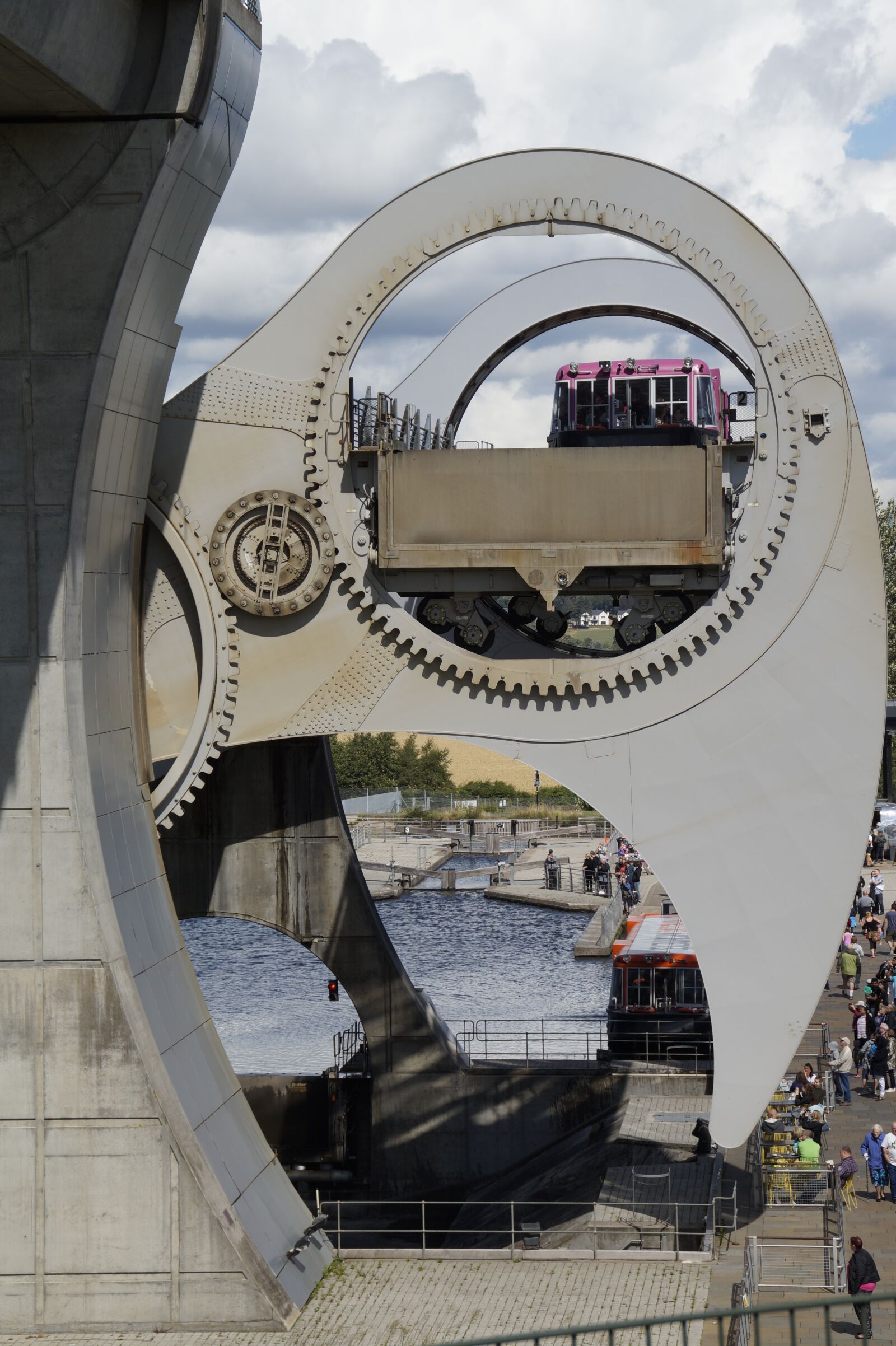 Sony SLT-A58 sample photo. Falkirk, scotland, falkirk wheel photography