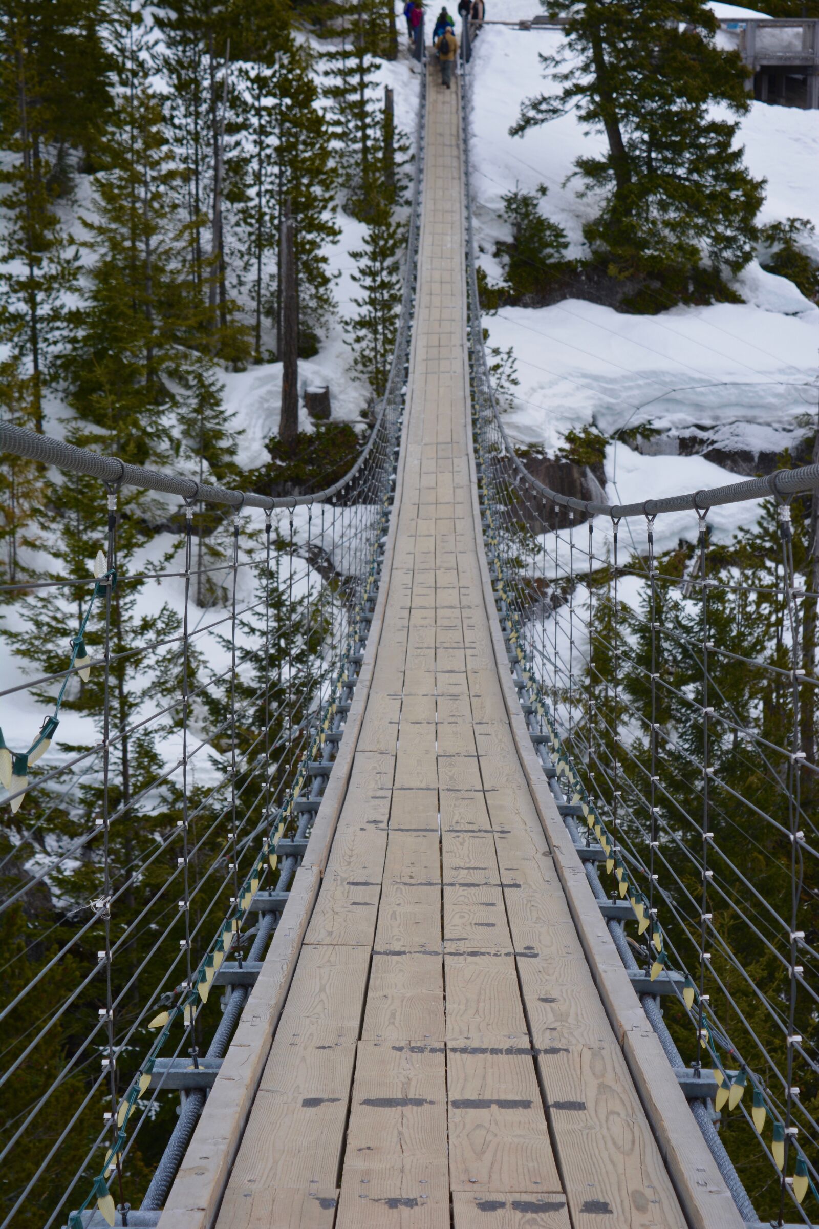 Nikon D5200 sample photo. Bridge, winter, snow photography