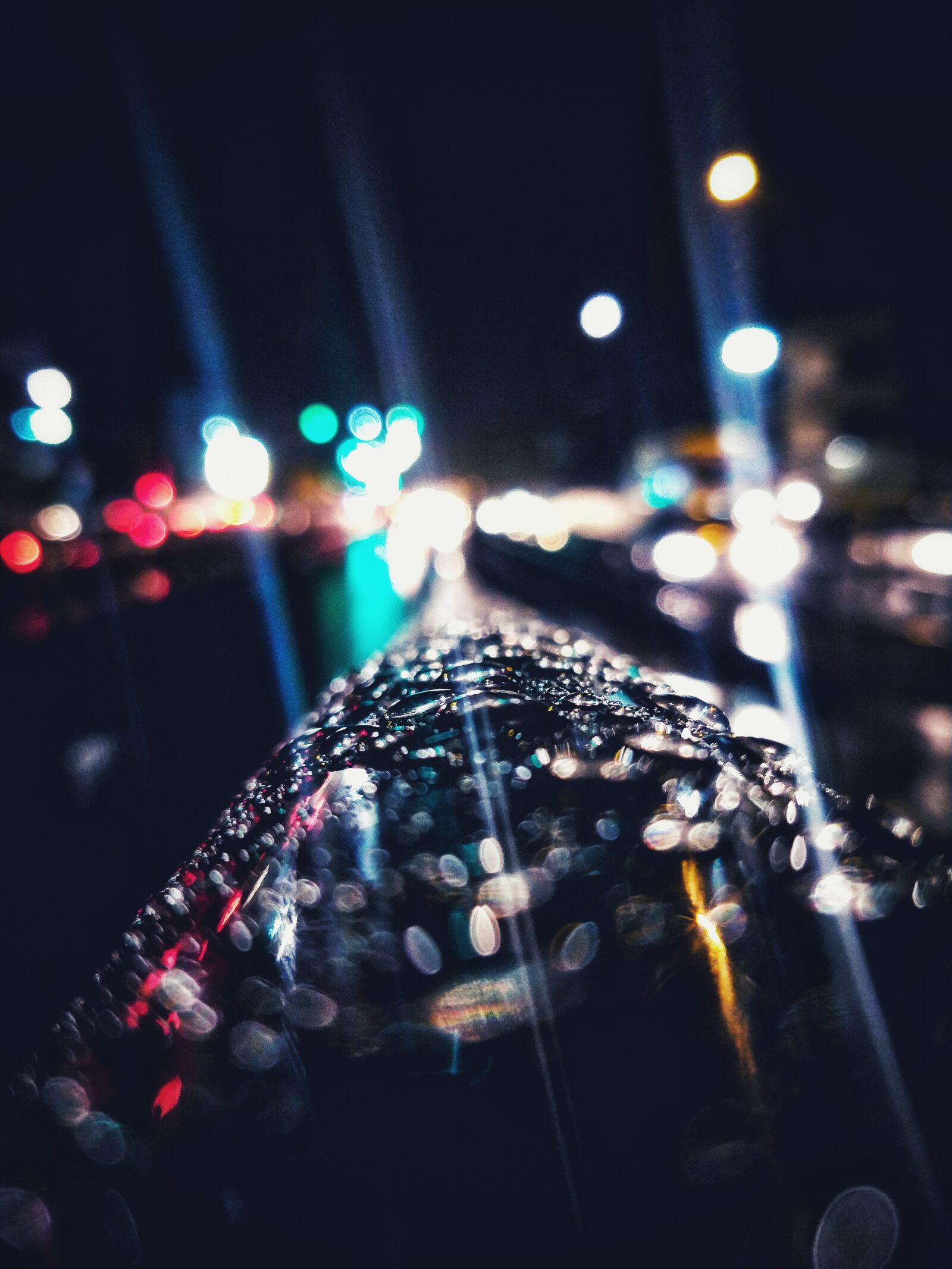 OnePlus 5 sample photo. Rain, pune city, night photography