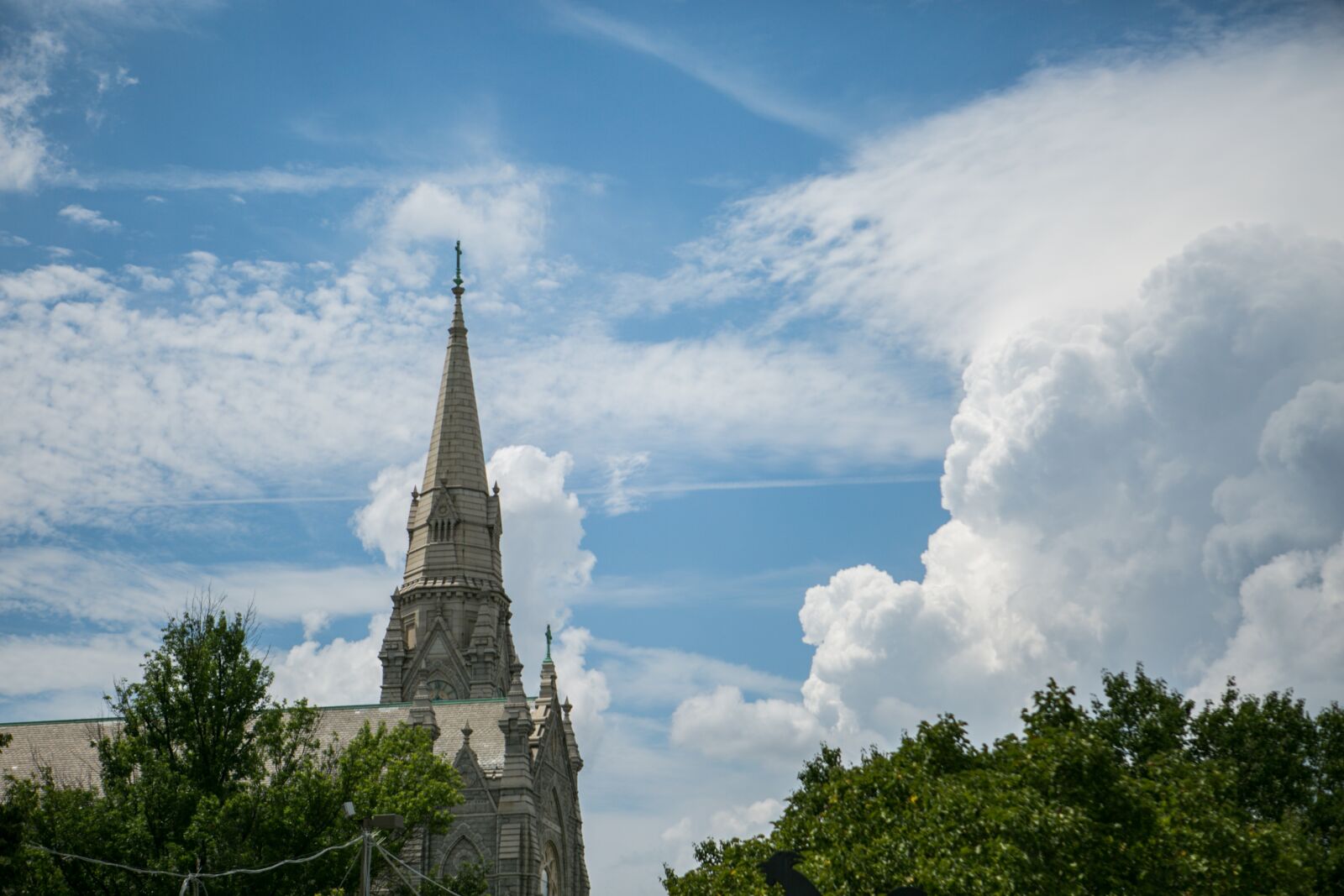Canon EF 24-70mm F2.8L USM sample photo. Baltimore, steeple, church photography