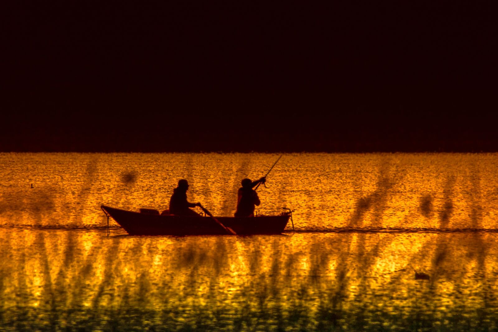 Canon EOS 60D sample photo. Fishing boat, fisherman, nature photography