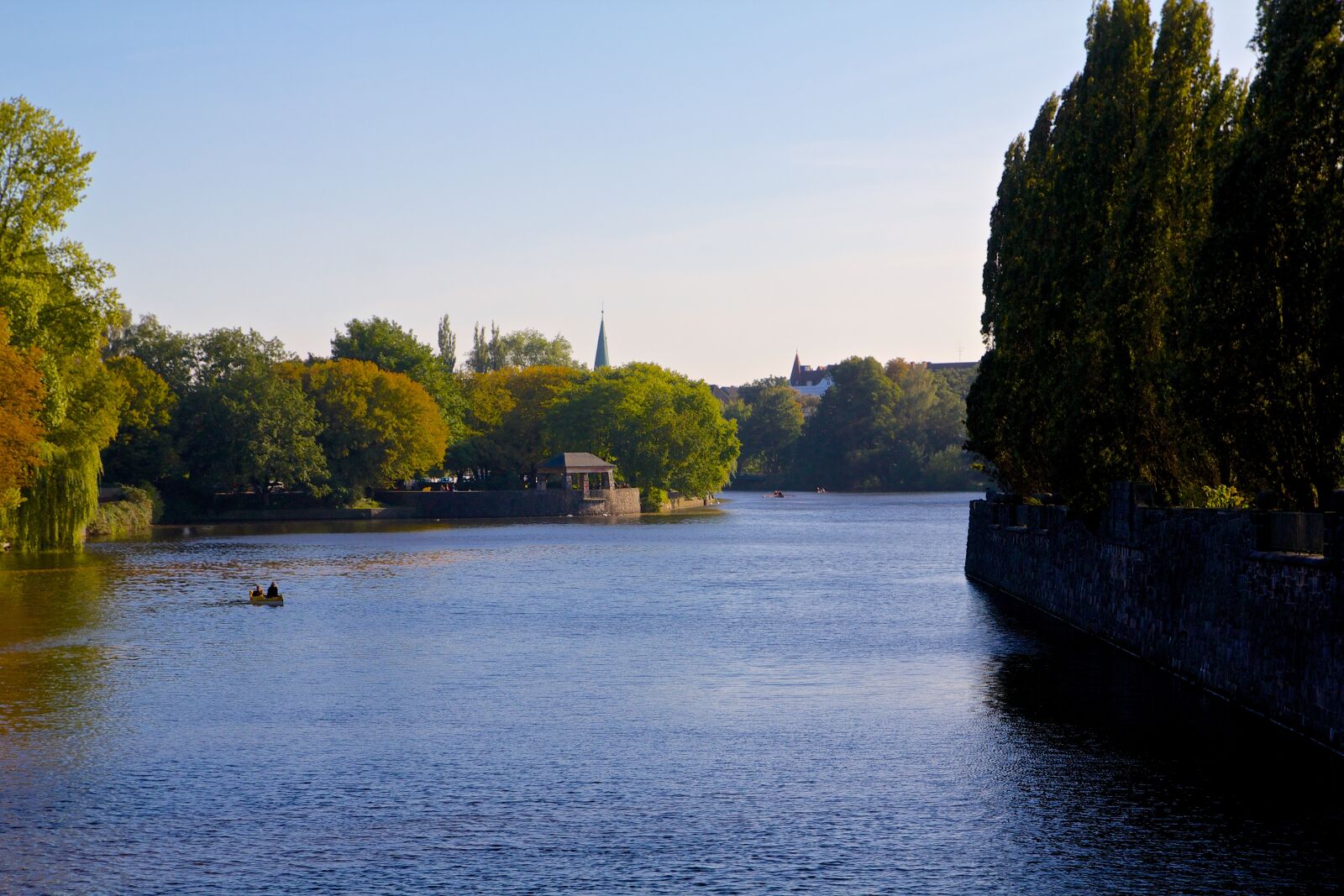 Canon EOS 60D sample photo. Hamburg, alster, boat photography