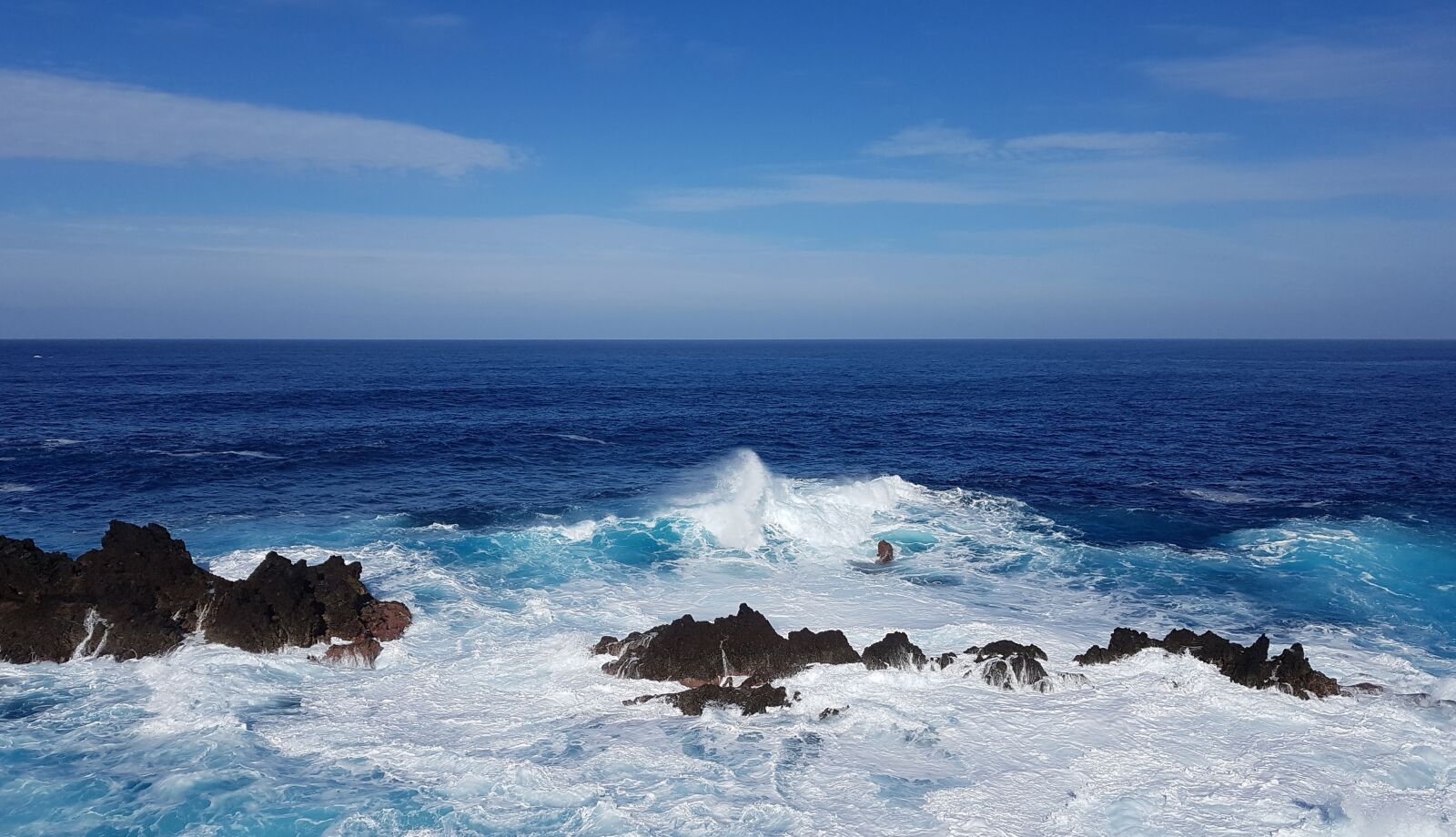 Samsung Galaxy S7 sample photo. Madeira, atlantic, water photography