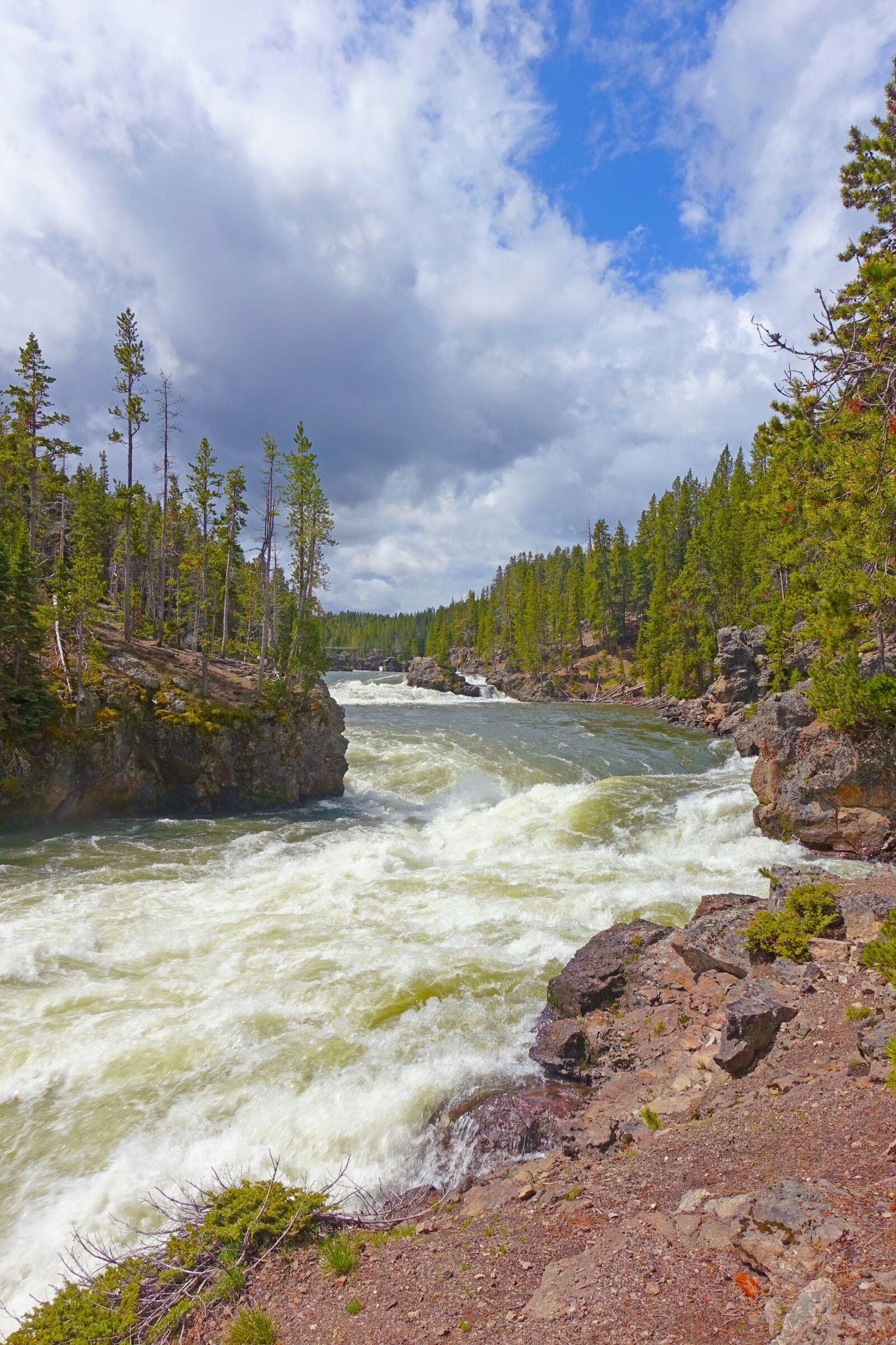 Sony Cyber-shot DSC-RX100 III sample photo. Whitewater, yellowstone national park photography