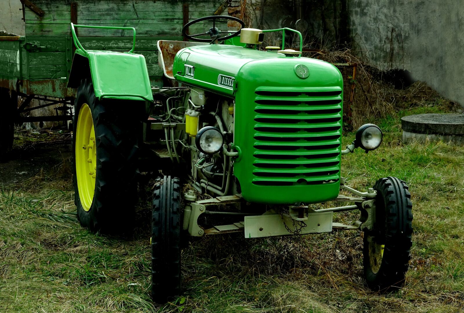 Sony Cyber-shot DSC-RX10 III sample photo. Steyrer-tractor, oldtimer, vehicle photography