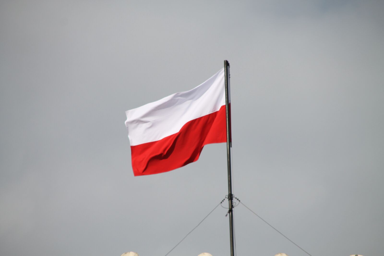 Canon EOS 1100D (EOS Rebel T3 / EOS Kiss X50) sample photo. Polish flag, flag, poland photography