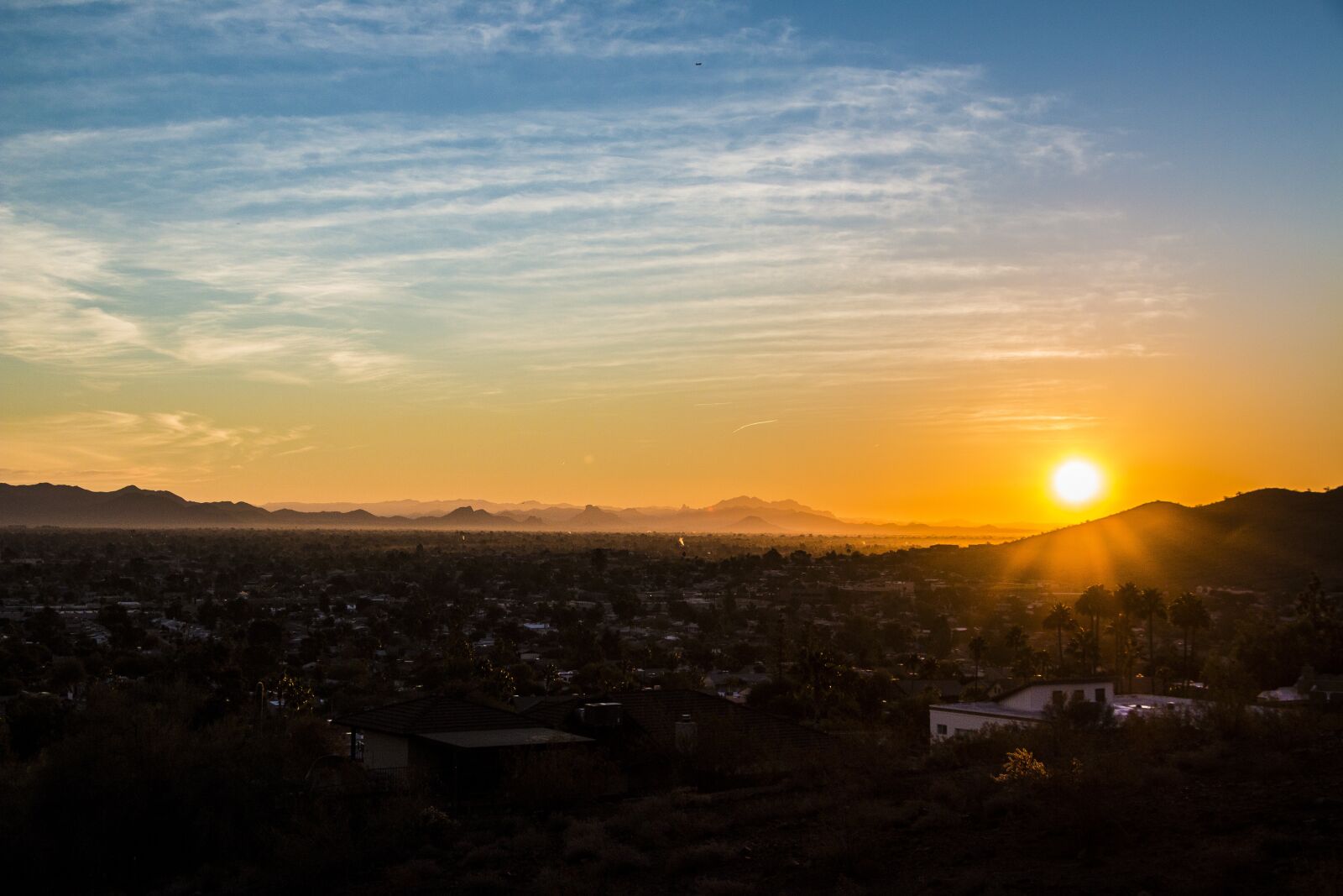 Canon EOS 70D sample photo. Phoenix az, sunset, desert photography