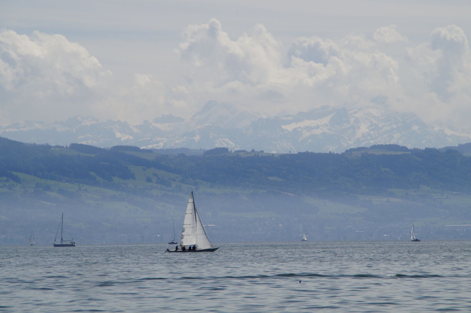Sony SLT-A58 sample photo. Panorama, outlook, lake constance photography
