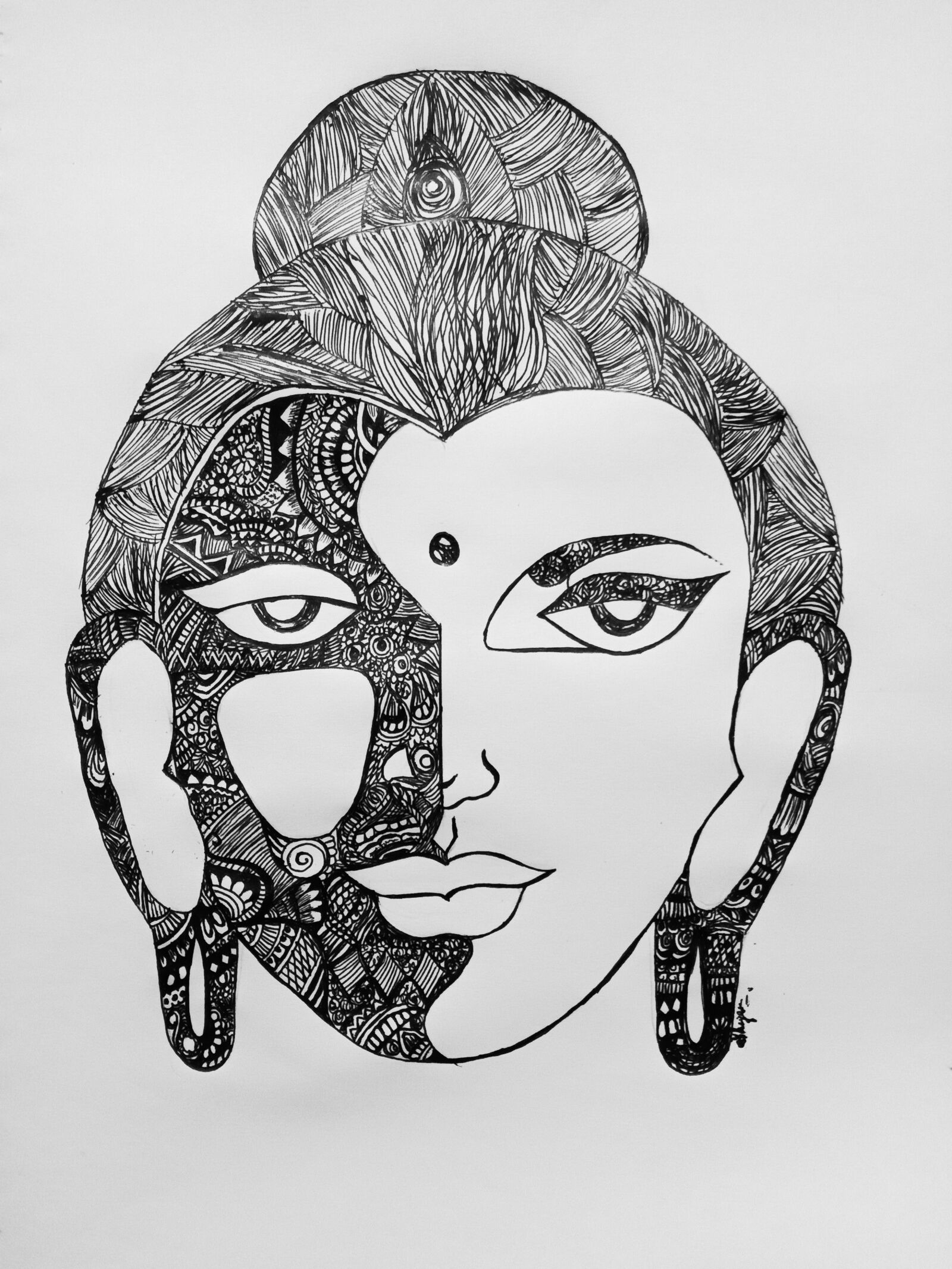 vivo 1901 sample photo. Drawingpen, drawingday, drawingskills photography