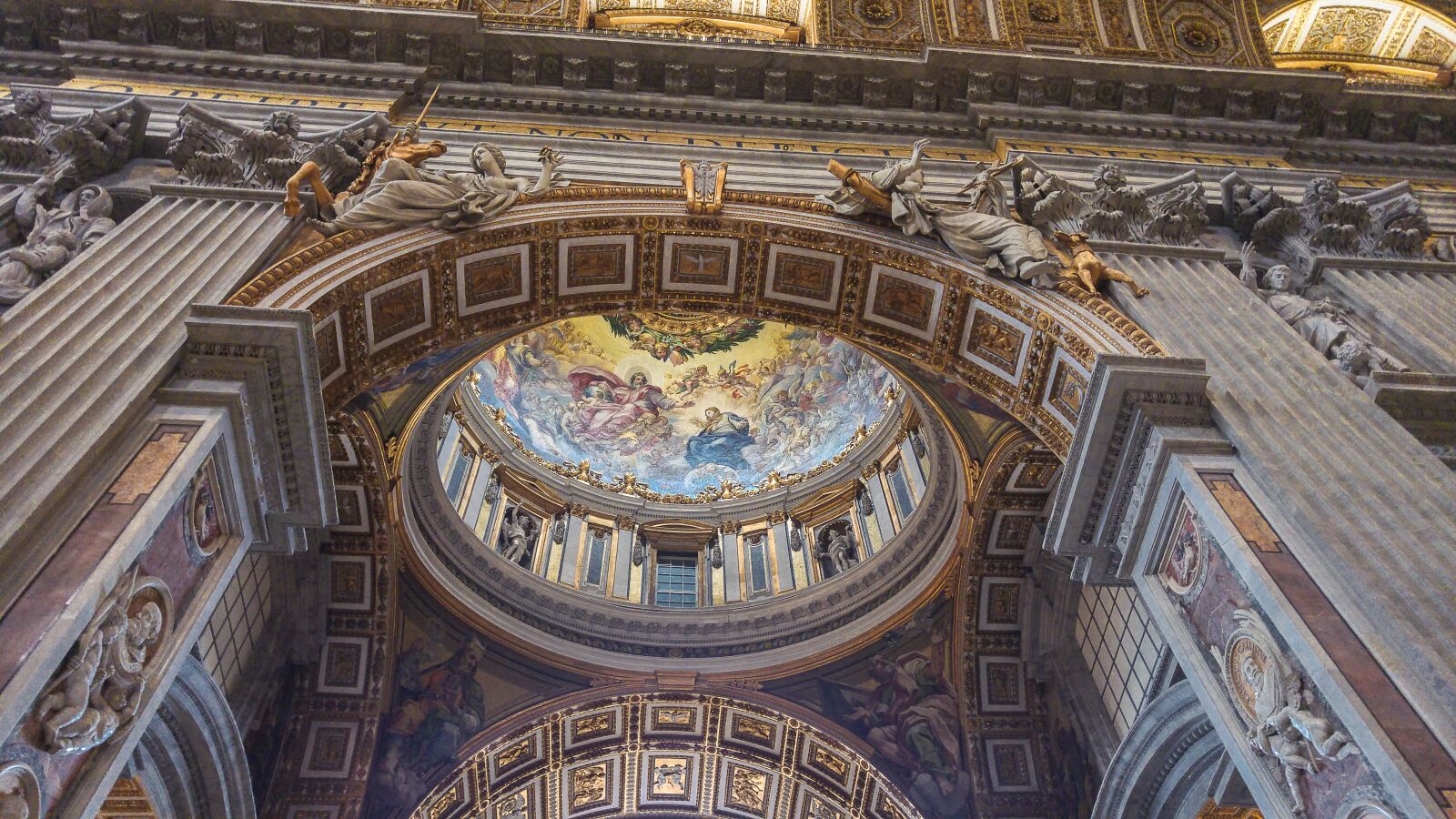LG G4 sample photo. Rome, vatican, basilica photography