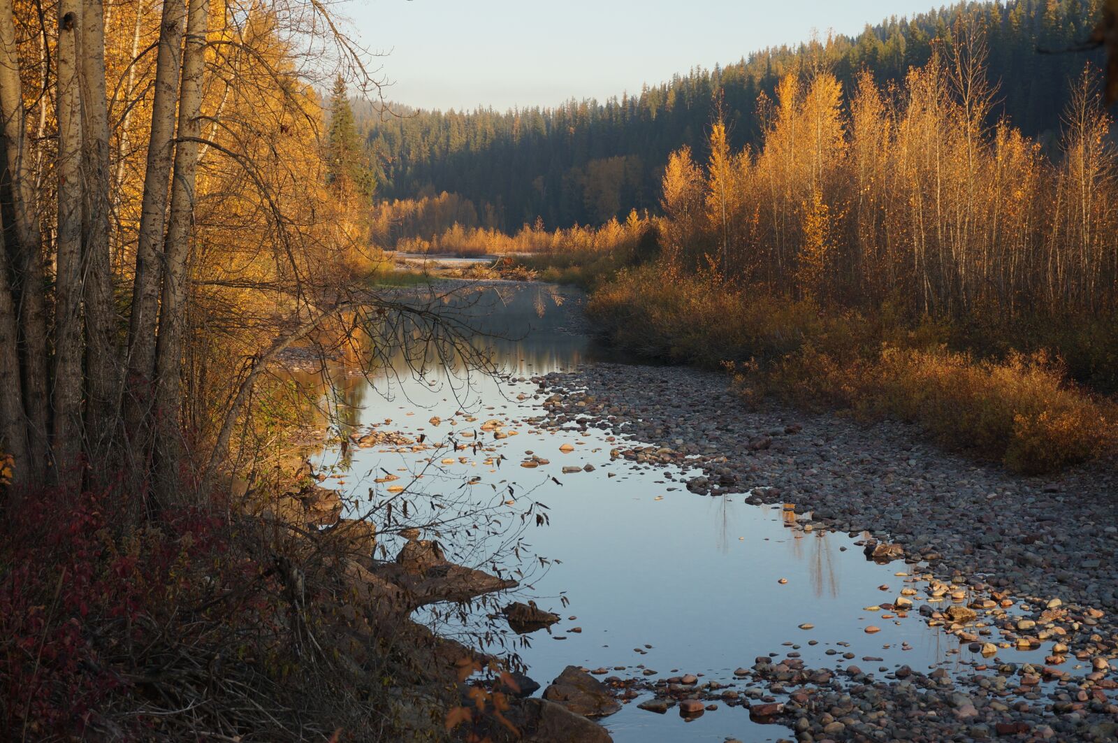 Sony Alpha NEX-6 + Sony E 16-50mm F3.5-5.6 PZ OSS sample photo. Water, autumn, nature photography