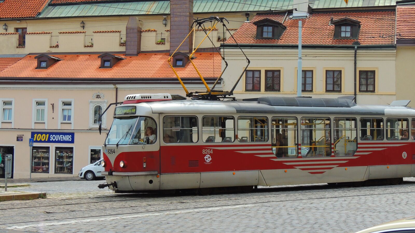 Nikon Coolpix P510 sample photo. Prague, tram, city photography