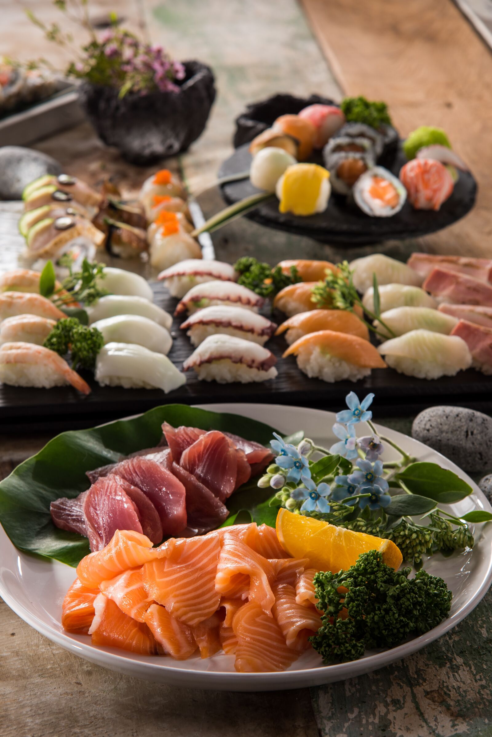 Nikon D810 sample photo. Sushi, food, delicious photography