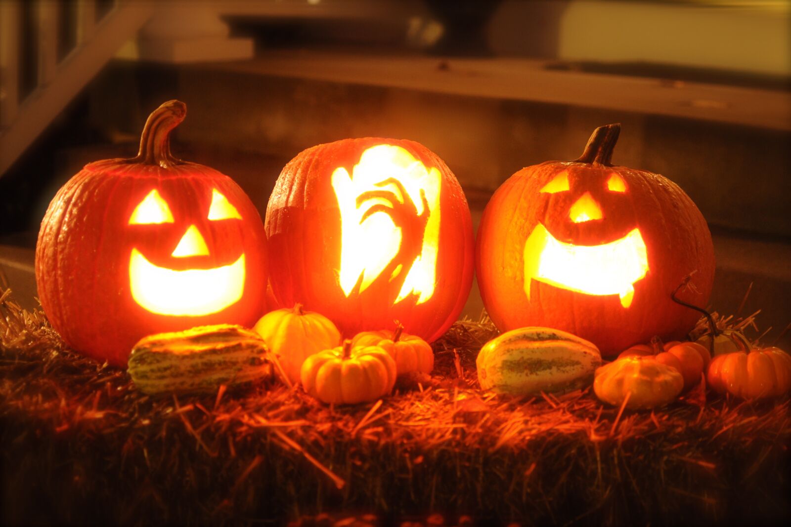 Nikon D5000 sample photo. Pumpkin, halloween, autumn photography