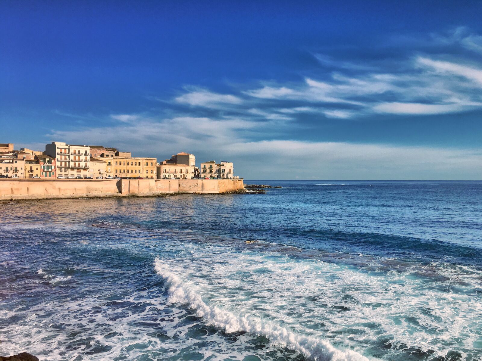 Apple iPhone 6s sample photo. Sicily, seaside, ortigia photography
