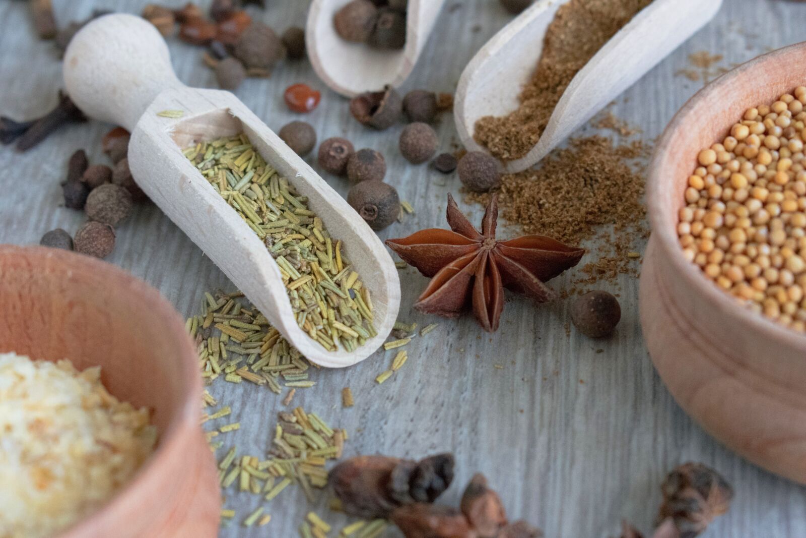 Nikon D3400 sample photo. Spices, spice, seeds photography