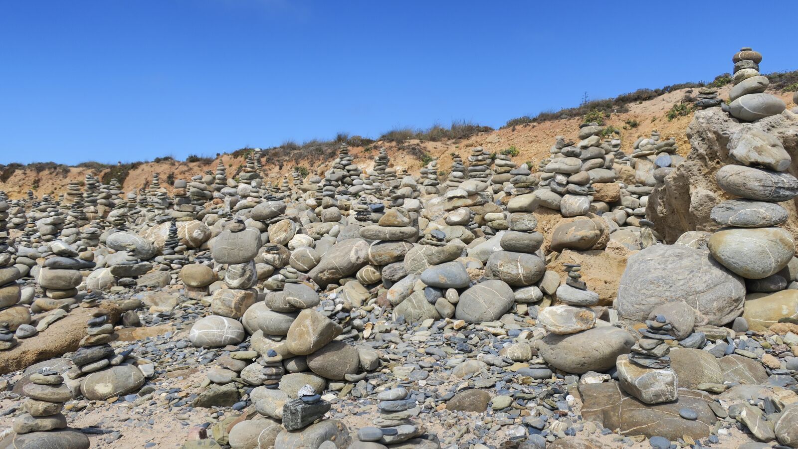 Canon PowerShot G9 X sample photo. Beach, stones, milfontes photography
