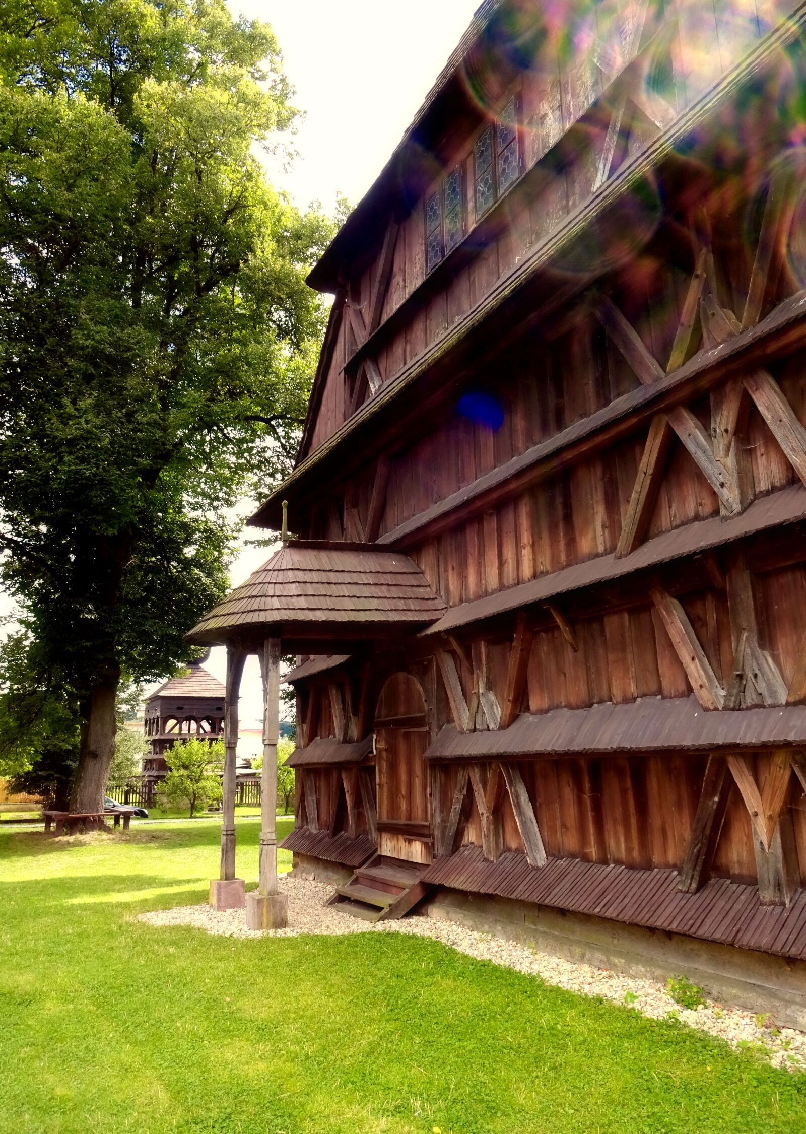 Sony Cyber-shot DSC-WX220 sample photo. Hronsek, slovakia, wooden church photography