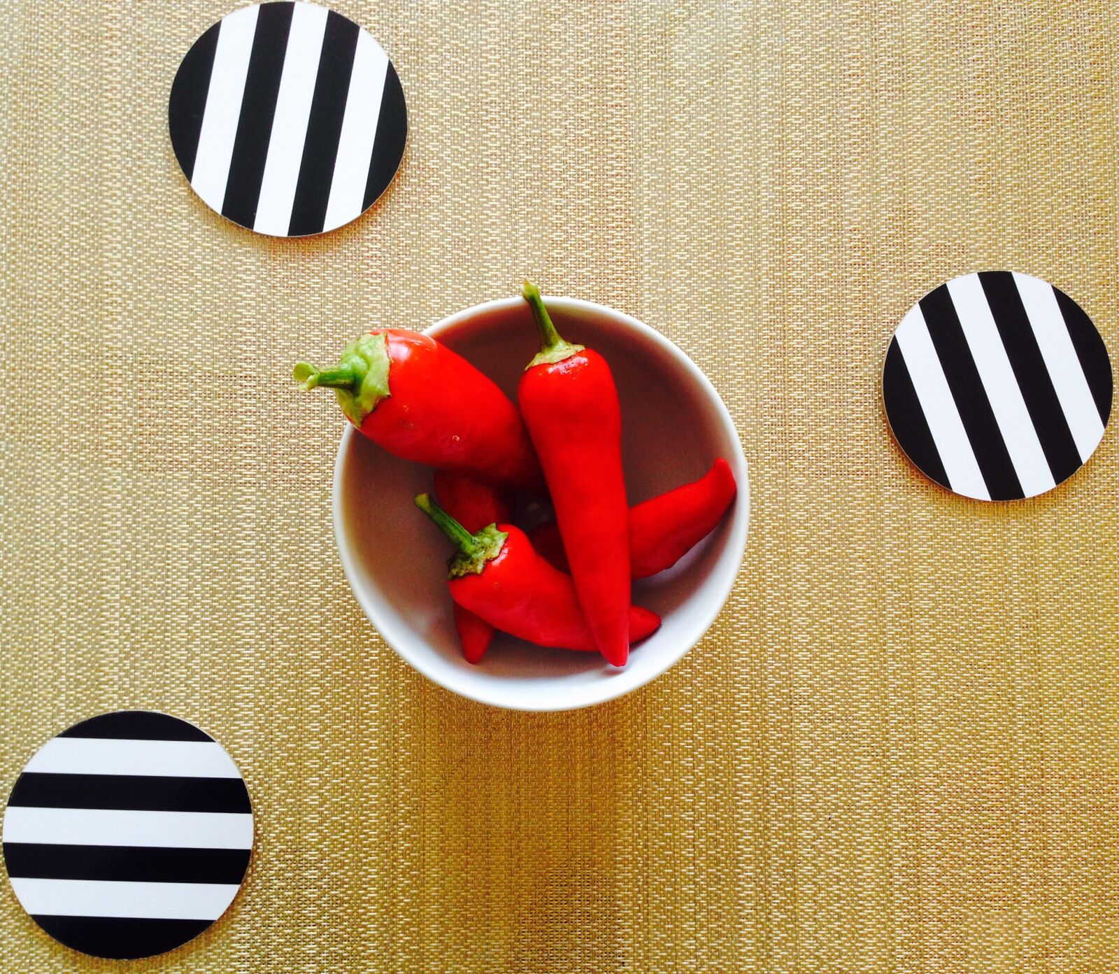 Apple iPhone 5 sample photo. Pepper, stripes, food photography