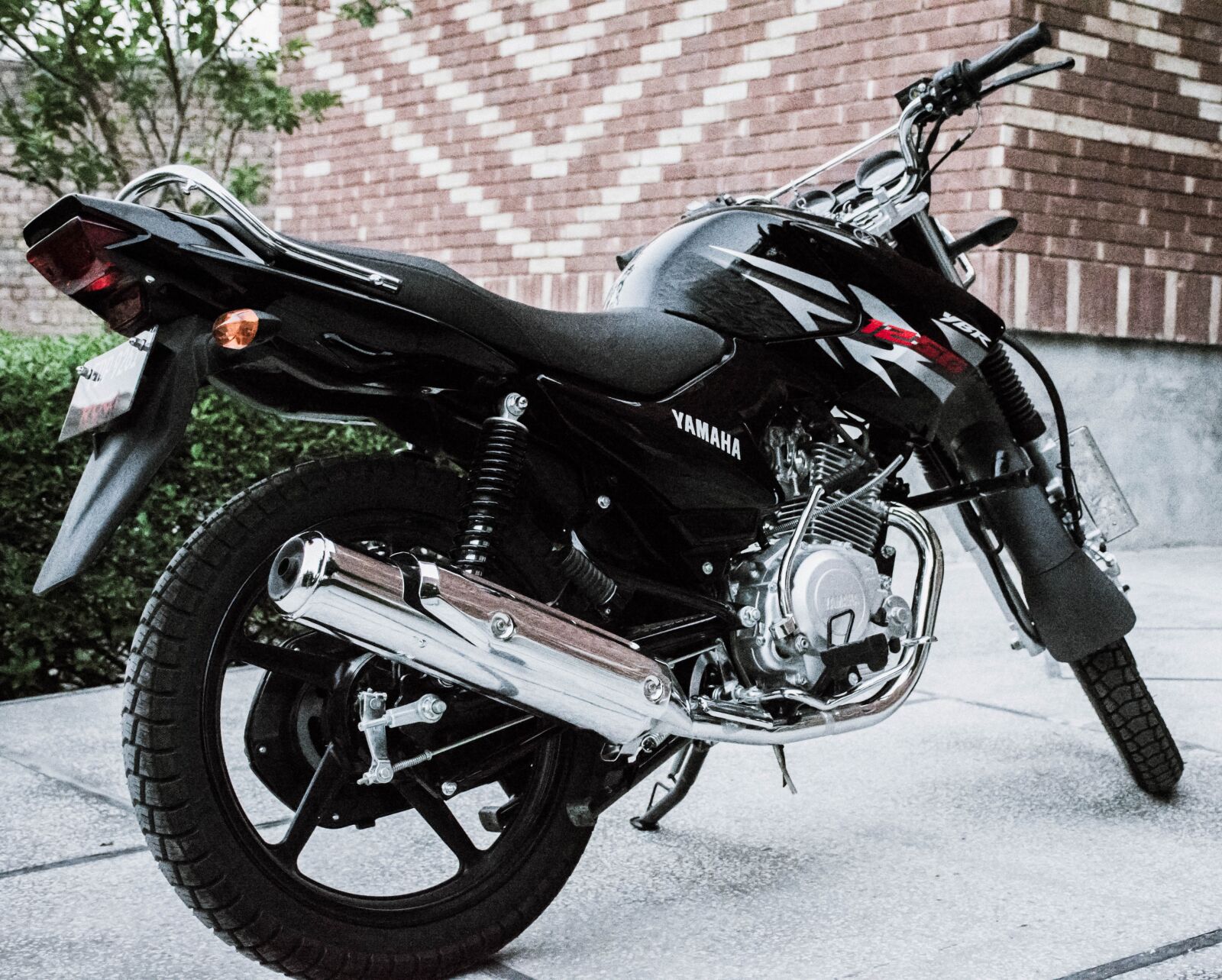 Nikon D7100 sample photo. Yamaha, bike, old ride photography