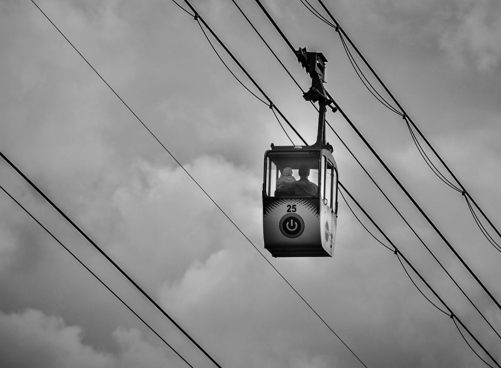 Nikon D5200 sample photo. Cable car, man, child photography