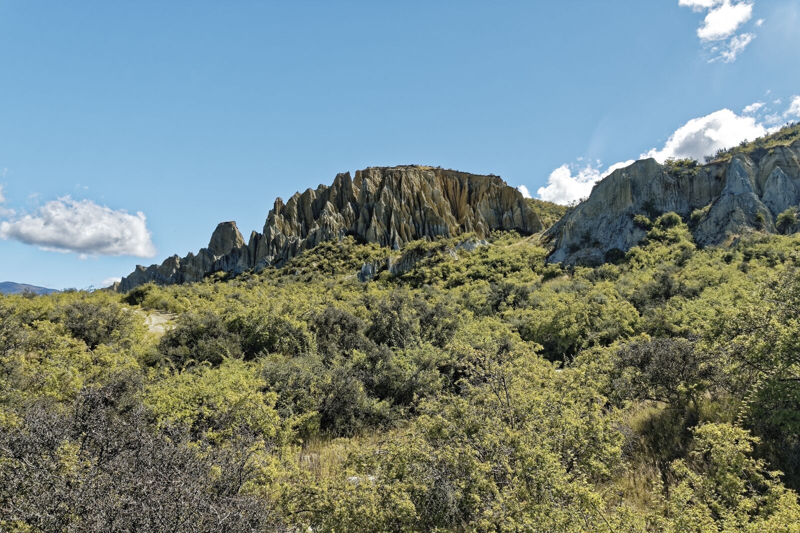 Nikon D500 sample photo. New zealand, clay cliffs photography